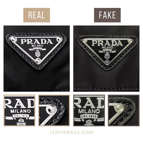 how to tell if a prada shirt is real|real prada bag.